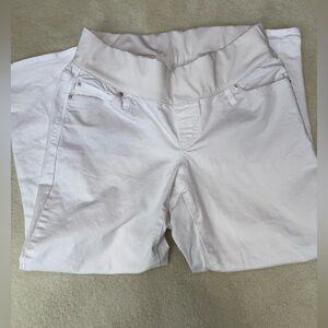 GAP Maternity Jeans Size 31 White Cropped